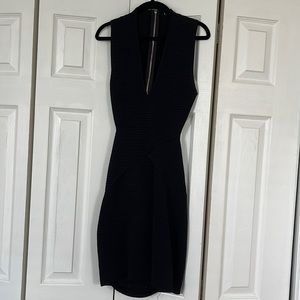 Black bandage style dress